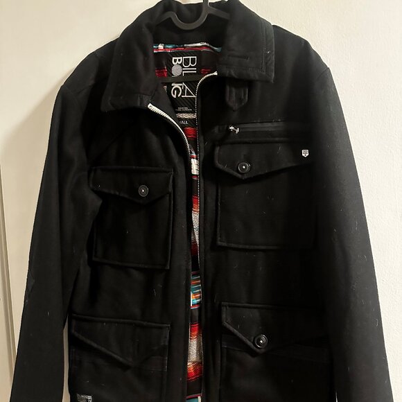 Billabong Men's Black Jacket in Small - Picture 1 of 3